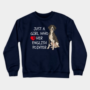 English Pointer Crewneck Sweatshirt